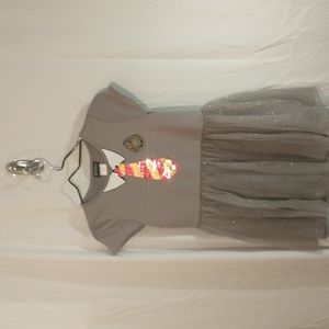 Girls Harry Potter Tutu Dress Reversible Sequined Tie Size 10
